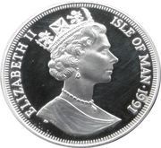 1 Crown - Elizabeth II American Numismatic Association obverse image