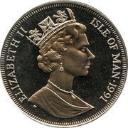 1 Crown - Elizabeth II Norwegian Forest Cat obverse image