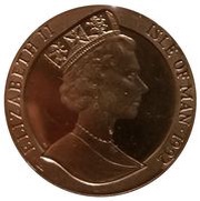 1 Crown - Elizabeth II America's Cup - San Diego obverse image