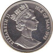 1 Crown - Elizabeth II Iguanodon obverse image