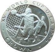 1 Crown - Elizabeth II Goalkeeper saving, United Kingdom, 1994 reverse image