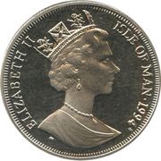 1 Crown - Elizabeth II Japanese Bobtail Cat obverse image