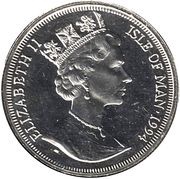 1 Crown - Elizabeth II Woolly Mammoth obverse image