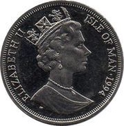 1 Crown - Elizabeth II First Atlantic Crossing - 1919 obverse image