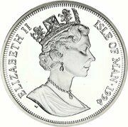 1 Crown - Elizabeth II Airmail; Silver Proof obverse image