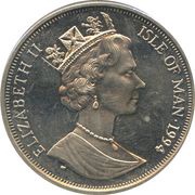 1 Crown - Elizabeth II First Concorde Flight obverse image