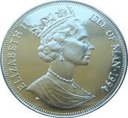 1 Crown - Elizabeth II Troop Ship - D-Day obverse image