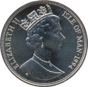 1 Crown - Elizabeth II Normandy Invasion obverse image