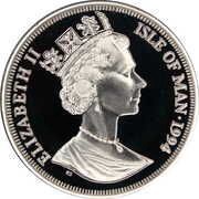 1 Crown - Elizabeth II D-Day; silver issue obverse image