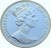 1 Crown - Elizabeth II German Machine Gun Position, Silver Proof Issue obverse image