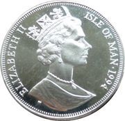 1 Crown - Elizabeth II D-Day-General Eisenhower obverse image