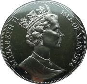 1 Crown - Elizabeth II General Omar Bradley obverse image