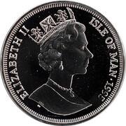 1 Crown - Elizabeth II Montgolfier Brother's Balloon; Silver Proof obverse image