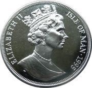 1 Crown - Elizabeth II Focke Wulf 190 - injection obverse image
