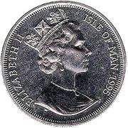 1 Crown - Elizabeth II Messerschmitt Me-262 obverse image