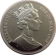 1 Crown - Elizabeth II Queen Mother obverse image