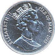 1 Crown - Elizabeth II P.51 Mustang obverse image
