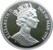 1 Crown - Elizabeth II America's Cup Challenge obverse image
