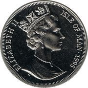 1 Crown - Elizabeth II Wireless Telegraphy obverse image