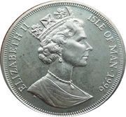 1 Crown - Elizabeth II Werner von Braun obverse image