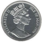 1 Crown - Elizabeth II Robert Burns - Pirate Ship obverse image