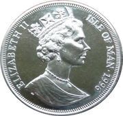 1 Crown - Elizabeth II Auld Lang Syne obverse image