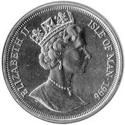 1 Crown - Elizabeth II Burmese Cat obverse image