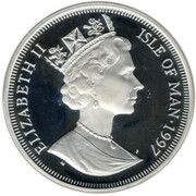 1 Crown - Elizabeth II Ferdinand Magellan; Silver Proof obverse image