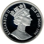 1 Crown - Elizabeth II Merlin; Silver Proof obverse image