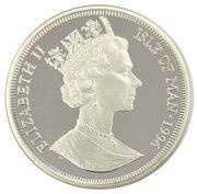 1 Crown - Elizabeth II Camelot Castle; Silver Proof obverse image