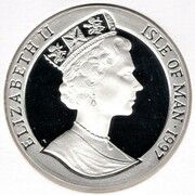 1 Crown - Elizabeth II Year of the Ox; Silver Proof obverse image