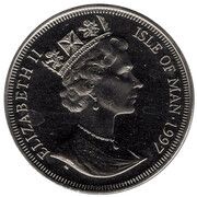 1 Crown - Elizabeth II Snowdrop obverse image