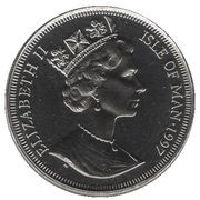 1 Crown - Elizabeth II Tulip obverse image