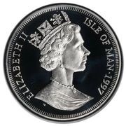 1 Crown - Elizabeth II Ancestry of Felidae; Silver Proof obverse image