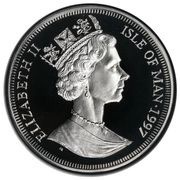 1 Crown - Elizabeth II Felis silvestris grampia; Silver Proof obverse image