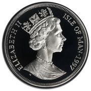 1 Crown - Elizabeth II Mayailurus iriomotensis; Silver Proof obverse image