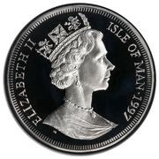 1 Crown - Elizabeth II The Goddess Bast; Silver Proof obverse image