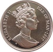 1 Crown - Elizabeth II Mike Hailwood obverse image