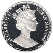 1 Crown - Elizabeth II Fall of the Roman Empire 476; Silver Proof obverse image