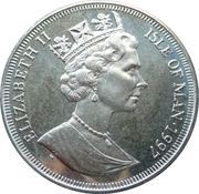 1 Crown - Elizabeth II Norman Conquest 1066 obverse image