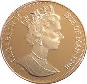 1 Crown - Elizabeth II World Cup - France obverse image