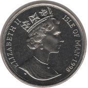 1 Crown - Elizabeth II World Cup - France obverse image