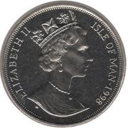 1 Crown - Elizabeth II World Cup - France obverse image