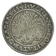 Groshen - Johann of Pernstein, Bohemia, 1541-1544 reverse image