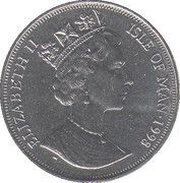 1 Crown - Elizabeth II The General obverse image