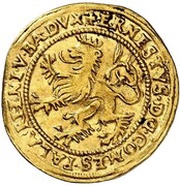 1 Ducat - Ernst von Bayern, Bohemia, 1549-1554 reverse image