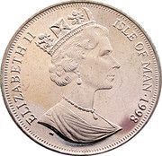 1 Crown - Elizabeth II Year of the Ocean - whale obverse image