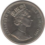 1 Crown - Elizabeth II Battle of Waterloo 1815 obverse image