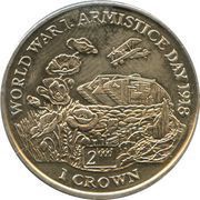 1 Crown - Elizabeth II Armistice Day, United Kingdom, 1999 reverse image