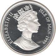 1 Crown - Elizabeth II Two hurdlers obverse image